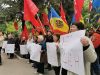 Жители Северной столицы Молдовы вышли на протест